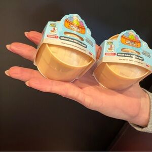 2 MINI - Squishy Bao Bun FIVE BELOW Viral Mystery Dumpling Rainbow RARE